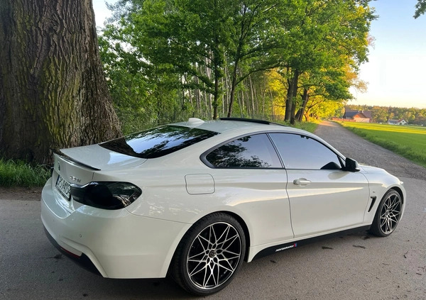 BMW Seria 4 cena 86000 przebieg: 186550, rok produkcji 2014 z Rybnik małe 254